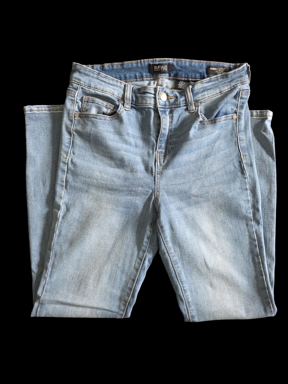 Buffalo David Bitton Aubrey High Rise Ankle Grazer Jeans Size 4